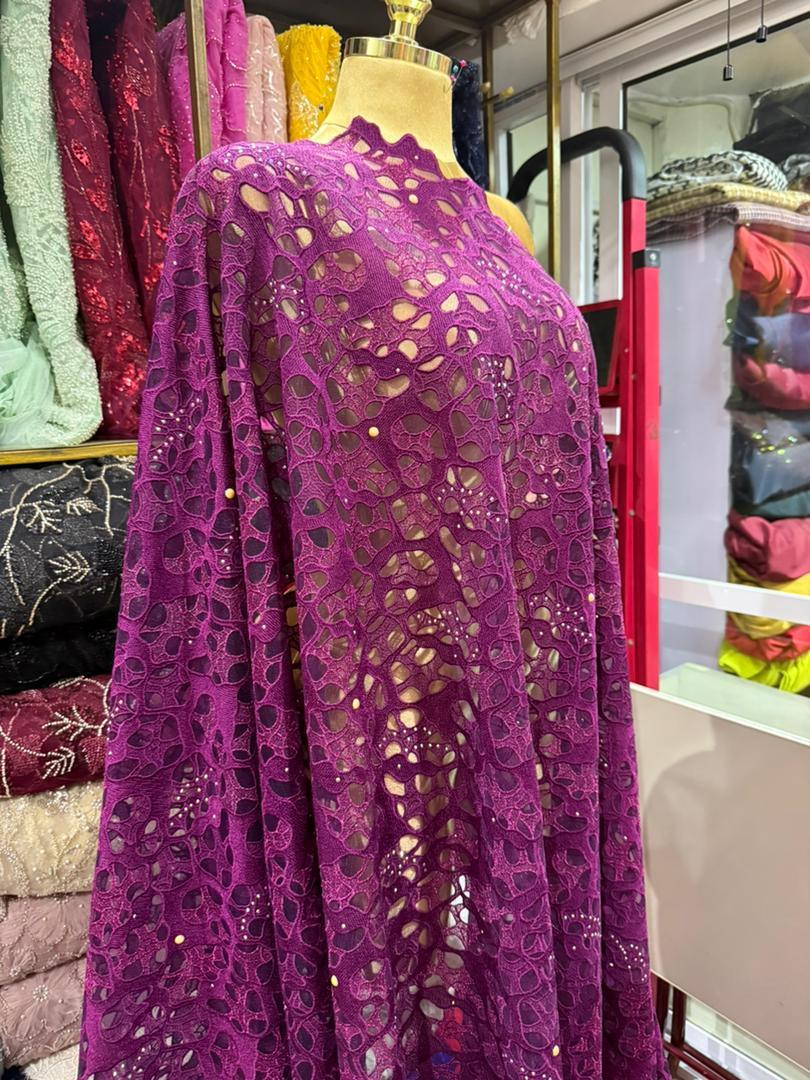 Swiss voile lace